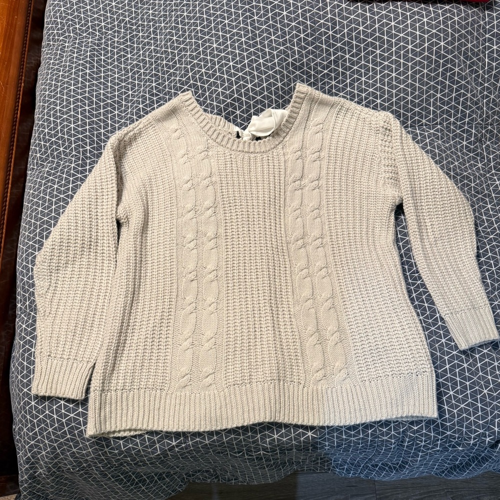 Torrid Beige Cable Knit Sweater